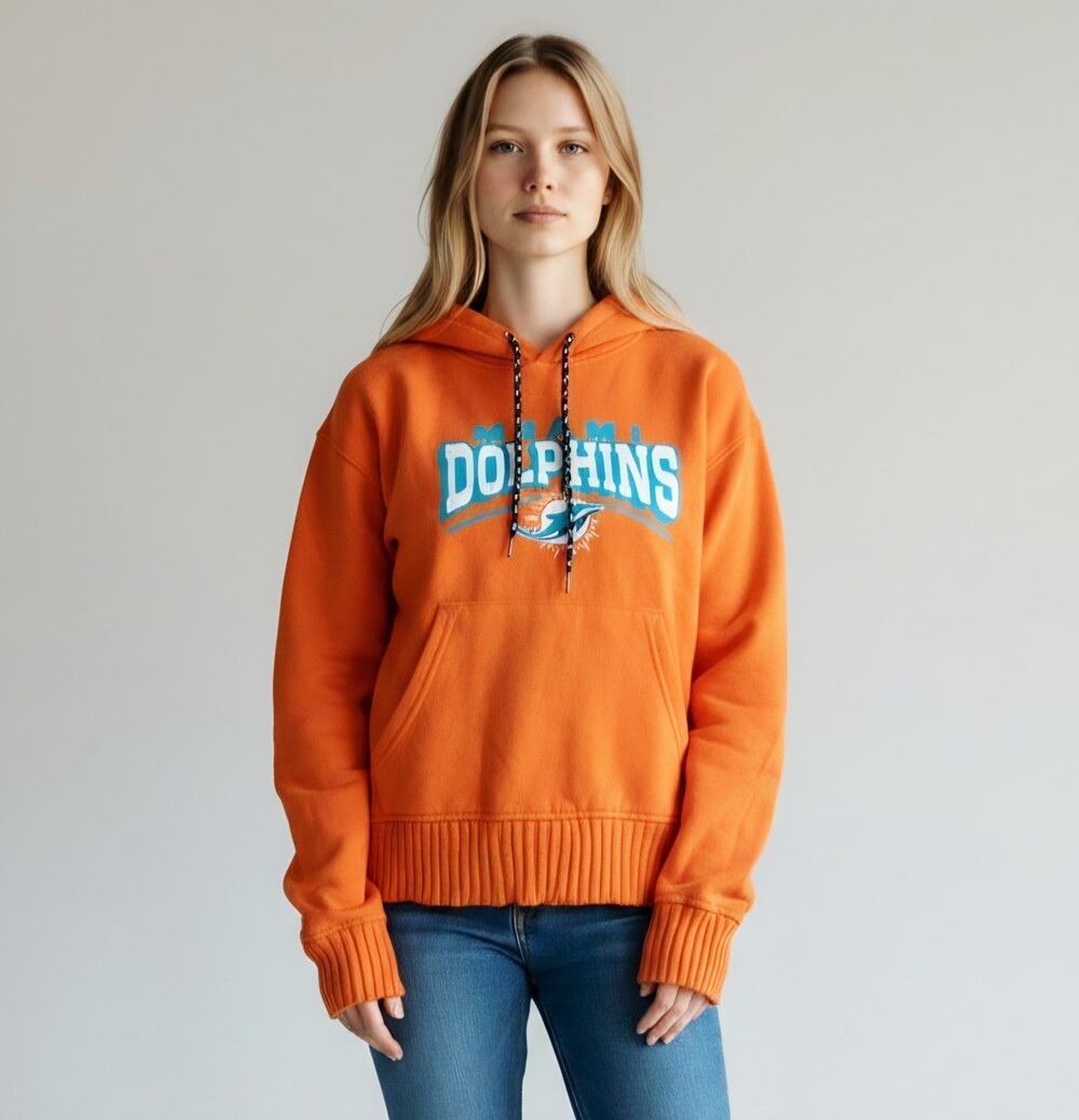 Women's Dolphins Pullover Hoodie - Regular / XL